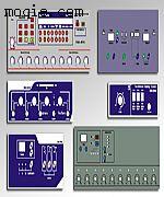 数控机床面版、电子秤医疗仪器面版、通讯仪器面版